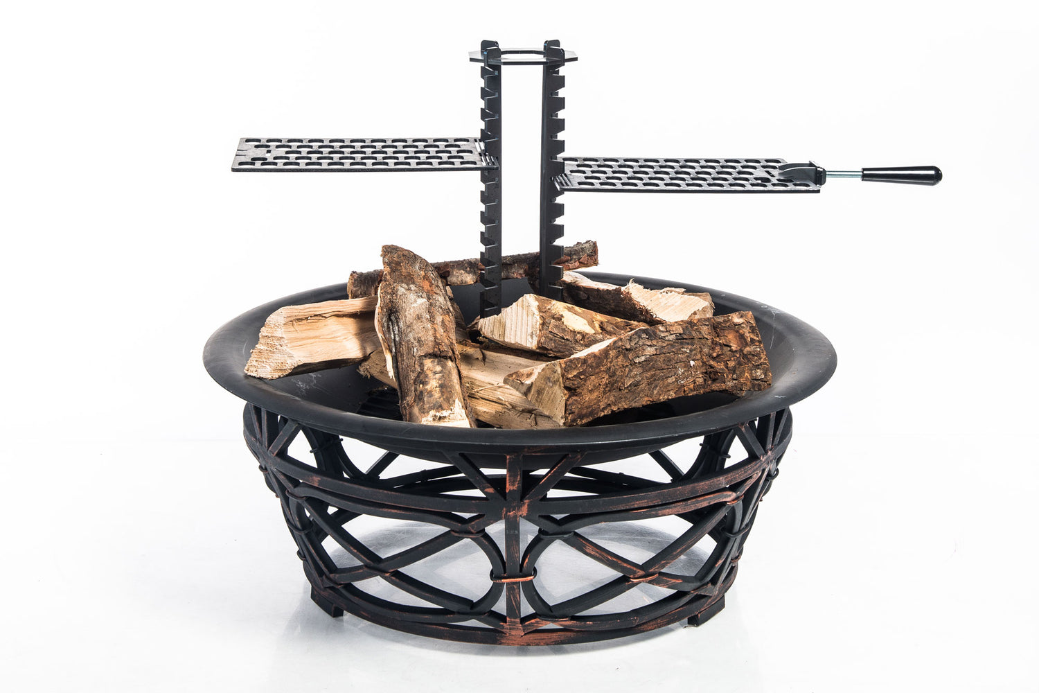 Grille de cuisson pour feu de camp