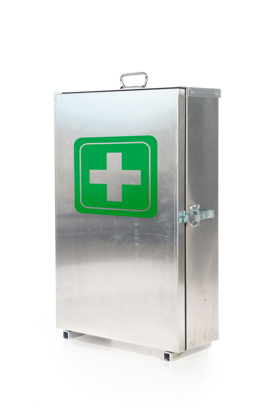 Construction site safety cabinet