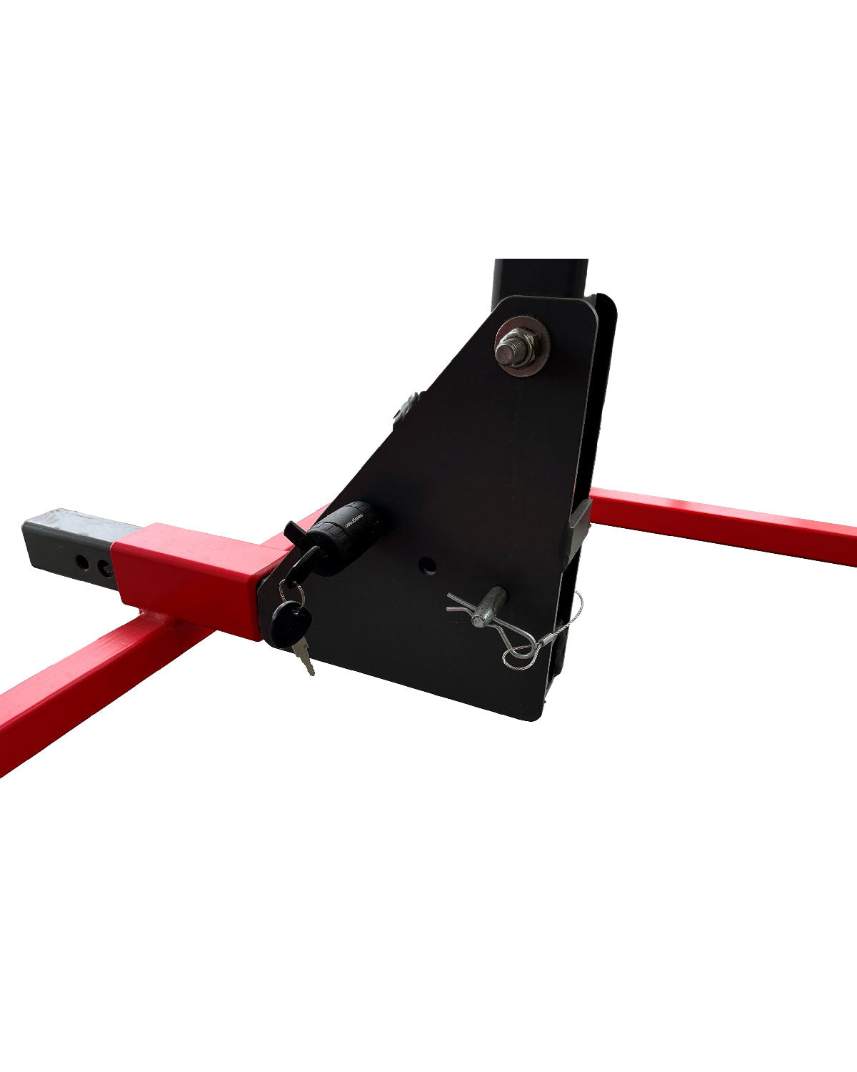 Vehicle bike rack base